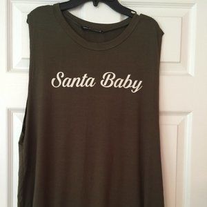 Santa Baby Tank